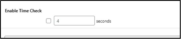 Enabling time check spam protection in CF7 Apps