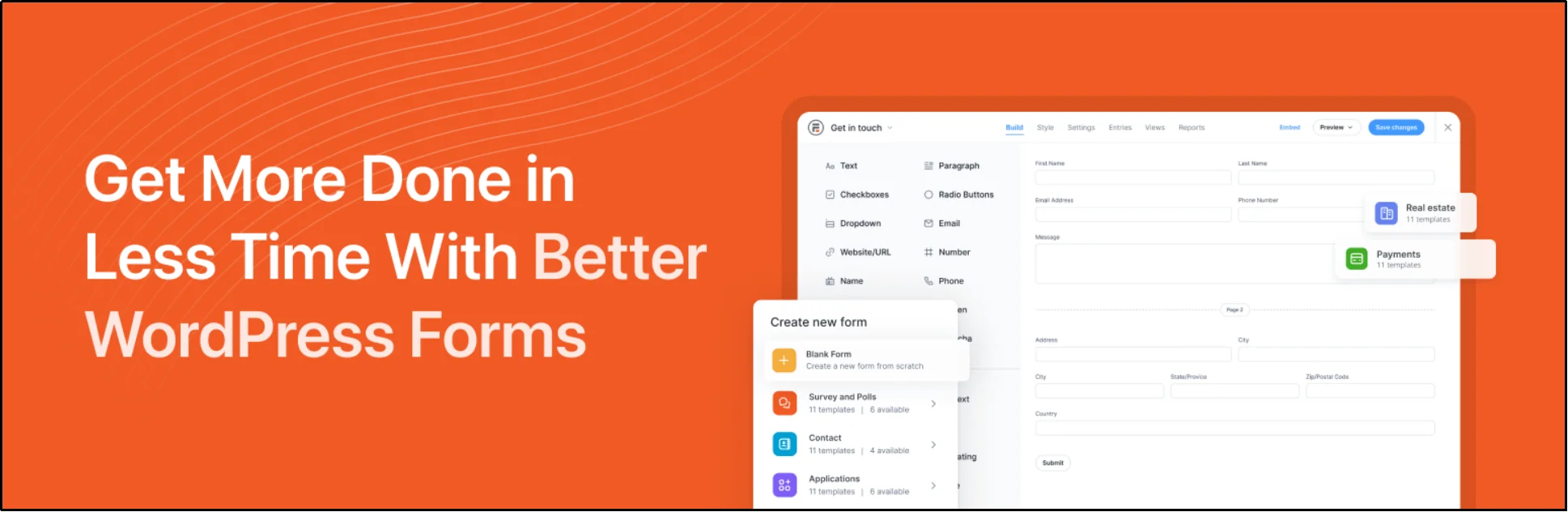 Formidable Forms AI-powered WordPress form builder dashboard