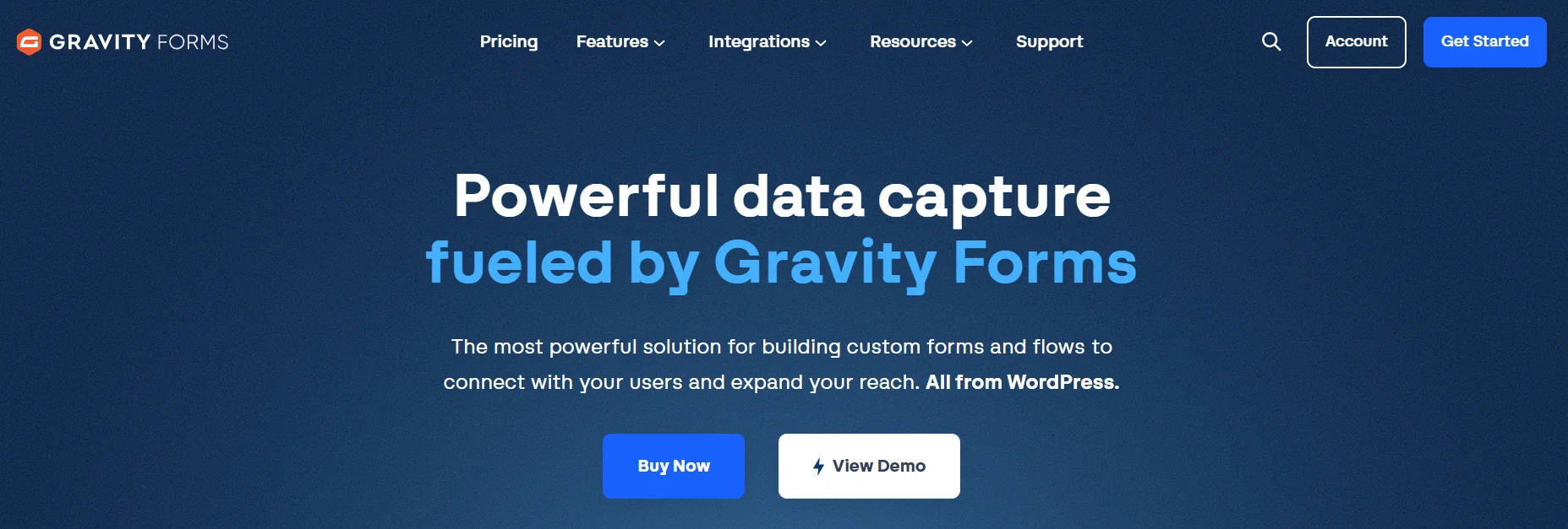 Gravity Forms advanced AI-assisted WordPress form builder
