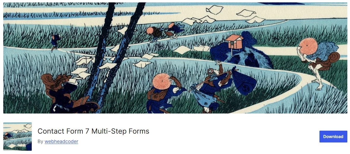 Contact Form 7 Multi-Step Forms addon for creating multi-page WordPress forms