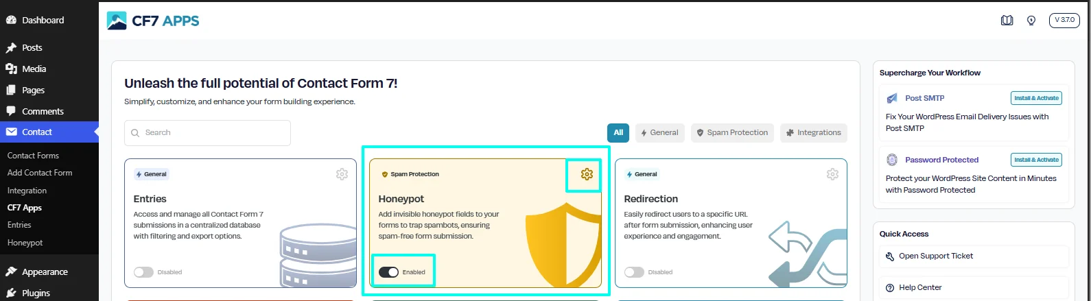 Spam-Protection-enabled