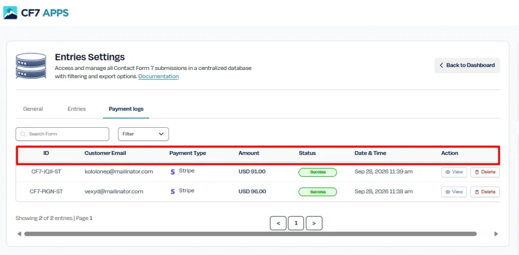 view-payment-log-details
